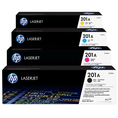 کارتریج رنگی اچ پی 201a