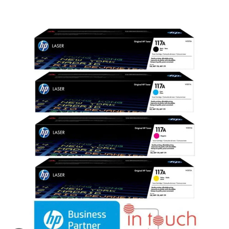 Toner cartridges hp 117a