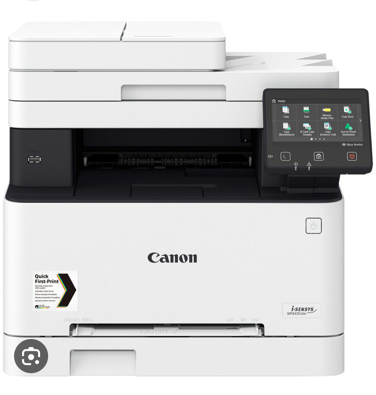 قیمت پرینتر رنگی لیزری کانن canon MF-643cdw