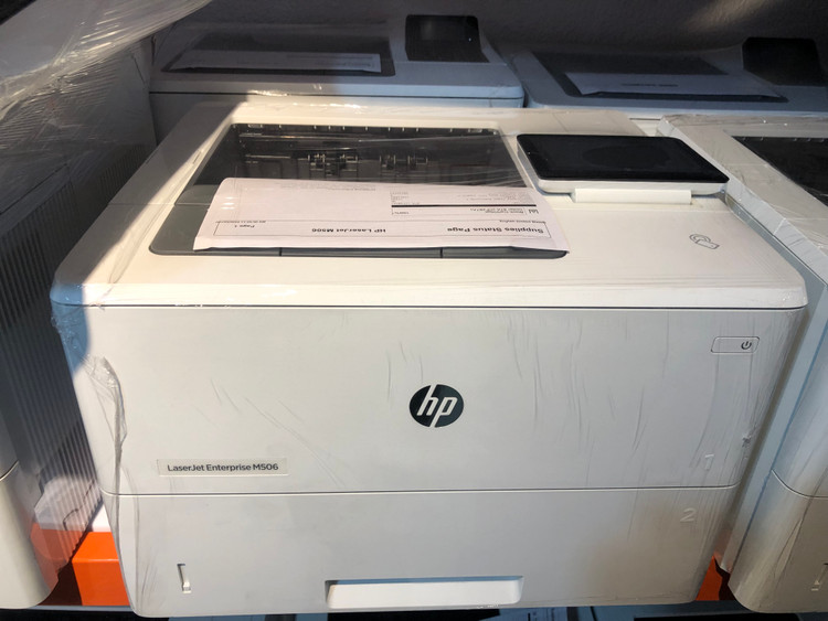 پرینتر لیزری استوک hp enterprise m506dw