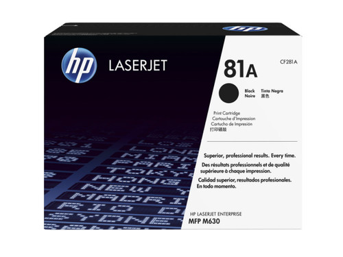 خرید و قیمت کارتریج مشکی اچ پی hp 81a