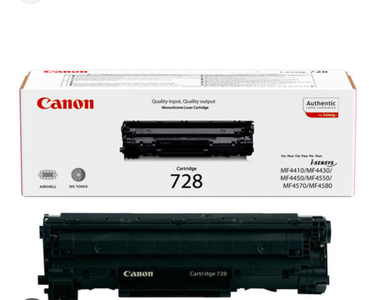 خرید و قیمت کارتریج مشکی canon 728