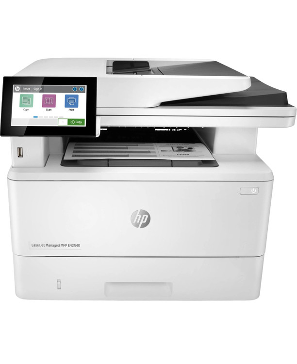 خرید و قیمت پرینتر چندکاره لیزری hp MFP E42540