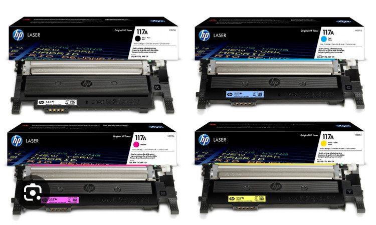 قیمت چیپ کارتریج رنگی اچ پی مدل HP 117A