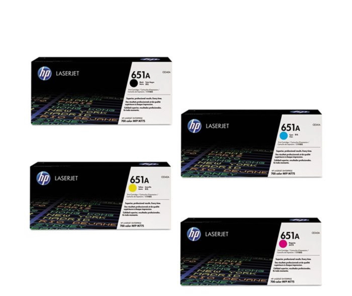 شارژ کارتریج کپی رنگی HP M775