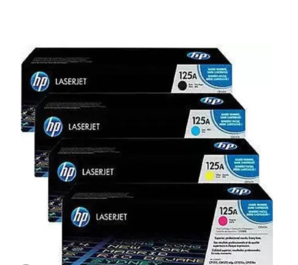 HP 125A Color LaserJet Toner Cartridge CB540A CB541A CB542A CB543A