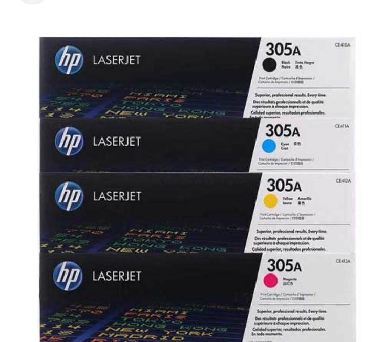 قیمت خرید کاتریج لیزری رنگی اچ پی HP 305A