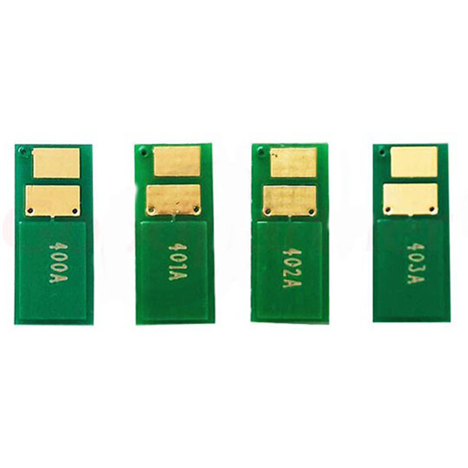 Chip Color Toner Cartridge HP 410A CF410 CF411 CF412 CF413