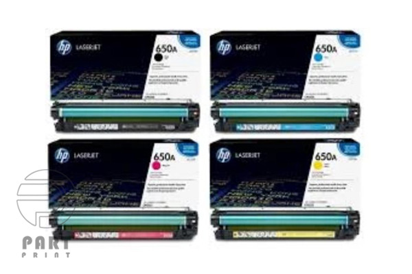 کارتریج تونر رنگی HP 650A مناسب پرینتر HP Color LaserJet Enterprise M750