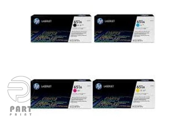 کارتریج تونر رنگی HP 651A مناسب پرینتر HP M775
