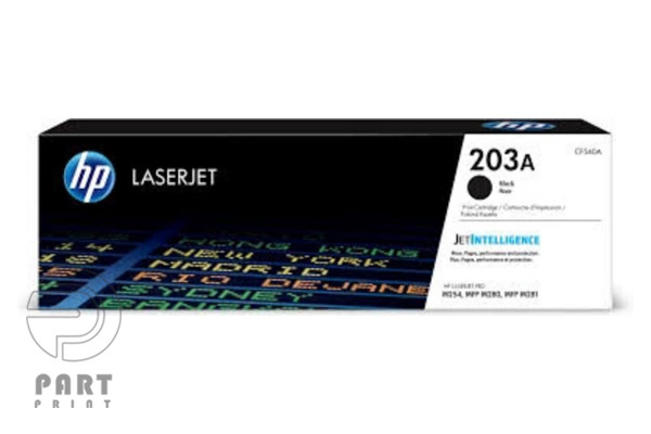 HP 203A Black LaserJet Toner Cartridge CF540A