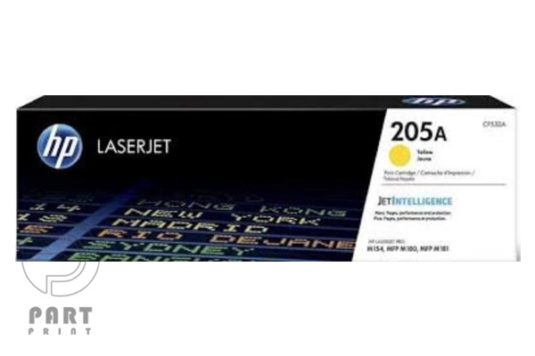 خرید و قیمت کارتریج زرد اچ پی مدل HP 205A