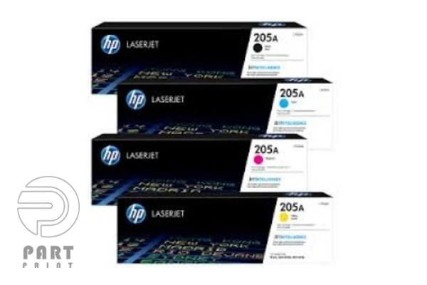 قیمت و خرید کارتریج رنگی اچ پی مدل HP 205A | پک چهار تایی
