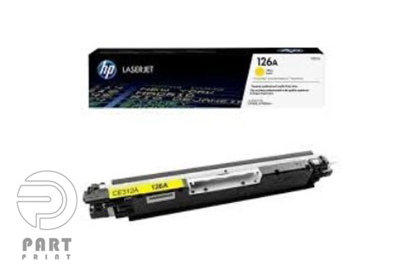 قیمت و خرید کارتریج زرد اچ پی مدل HP 126A / CE312A