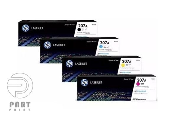 HP color cartridge toner 207A