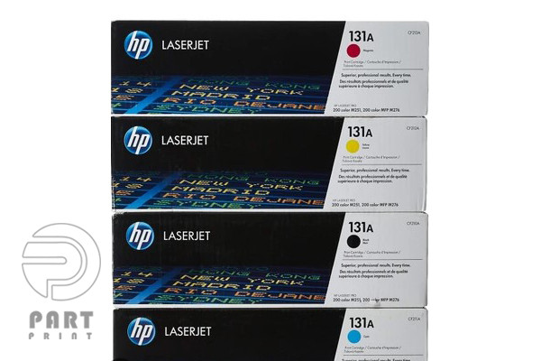قیمت خرید کارتریج لیزری رنگی اچ پی مدل HP 131A (CF210A - CF211A - CF212A - CF213A )