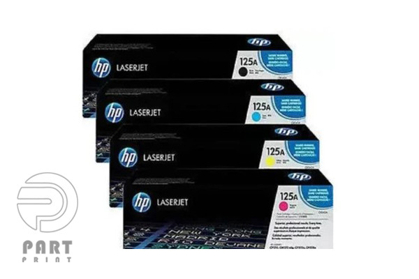 قیمت و خرید کارتریج تونر لیزری رنگی اچ پی مدلHP 125A (CB540A- CB541A - CB542A - CB543A) -