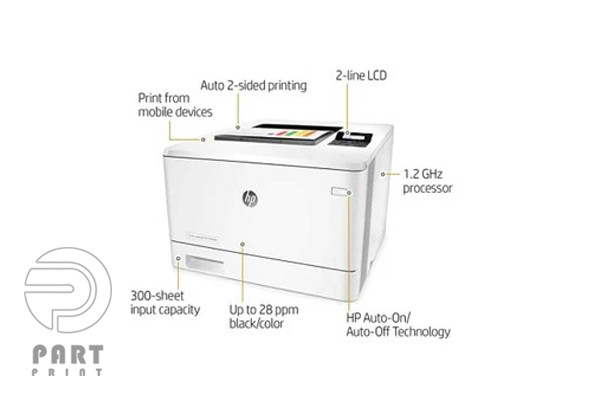 قیمت و خرید پرینتر لیزری رنگی اچ پی hp m452dn