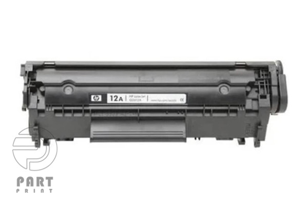 HP 12A Black LaserJet Toner Cartridge