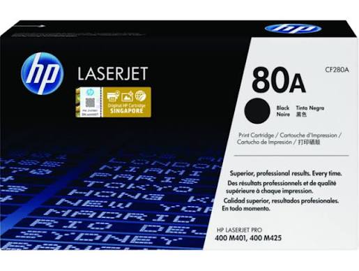 قیمت و خرید کارتریج اچ پی مدل HP 80A