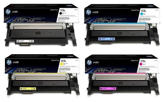 خرید و قیمت کارتریج لیزری رنگی مدل اچ پی hp 117a
