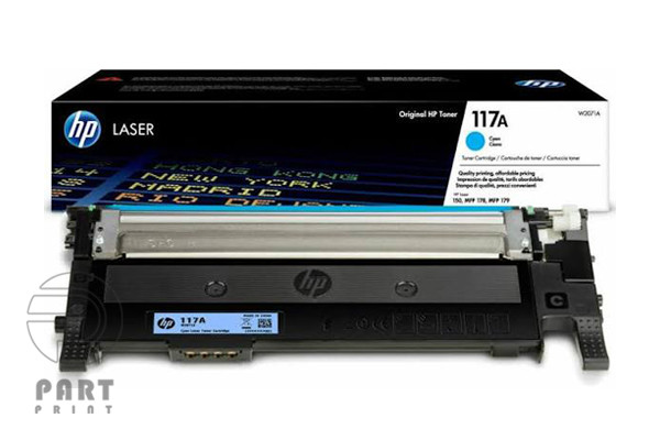 خرید و قیمت کارتریج آبی اچ پی مدل HP 117A / W2071A