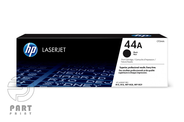 کارتریج تونر HP 44A CF244A مناسب پرینتر HP LaserJet Pro M28a با کیفیت چاپ بالا، ضمانت اصالت کالا، قیمت مناسب و ارسال سریع از پارت پرینت