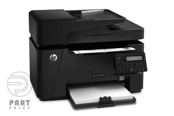 خرید پرینتر HP LaserJet Pro MFP M128fw اصل با قیمت مناسب، گارانتی سلامت، خدمات پس از فروش و تضمین اصالت کالا از پارت پرینت