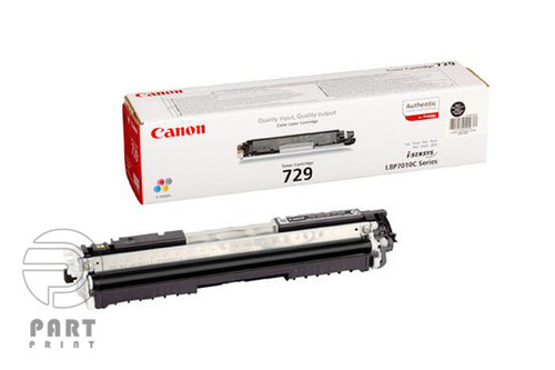 خرید کارتریج مشکی Canon 729BK برای پرینتر LBP7010C با قیمت مناسب، گارانتی سلامت، خدمات پس از فروش، تضمین اصالت کالا و پارت پرینت