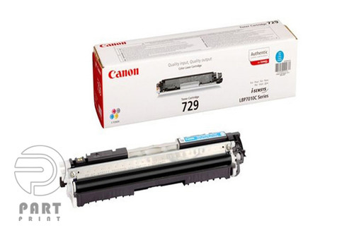 خرید کارتریج آبی Canon 729C برای پرینتر LBP7010C با قیمت مناسب، گارانتی سلامت، خدمات پس از فروش، تضمین اصالت کالا و پارت پرینت