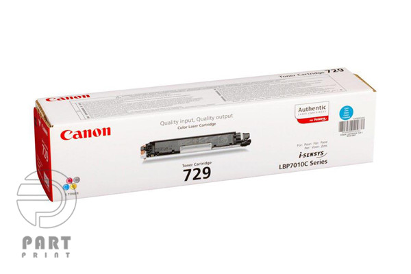کارتریج لیزری آبی Canon 729 Cyan مناسب LBP7010C و LBP7018C؛ خرید آنلاین با قیمت مناسب، گارانتی، اصالت کالا و خدمات پس از فروش پارت پرینت
