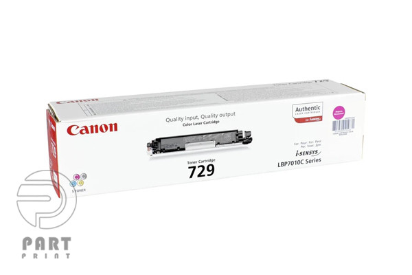 کارتریج لیزری قرمز Canon 729 Magenta برای LBP7010C و LBP7018C؛ خرید آنلاین با قیمت مناسب، تضمین اصالت کالا، گارانتی و خدمات پس از فروش پارت پرینت