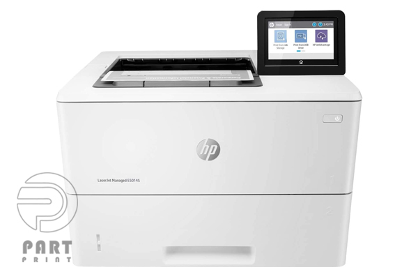 تصویر HP LaserJet Managed E50145 پرینتر لیزری سیاه‌وسفید اداری با چاپ دورو؛ بررسی قیمت و خرید دستگاه از پارت پرینتر