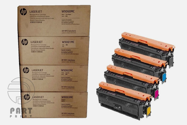 Color Cartridge For HP E57540 برای HP E57540 با قیمت مناسب، خرید مطمئن، گارانتی سلامت و خدمات پس از فروش پارت پرینت