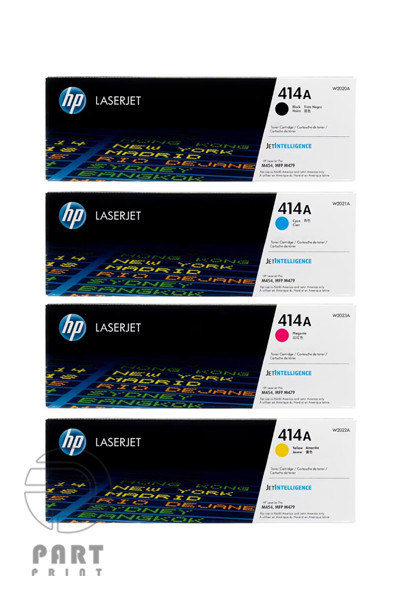 چیپ کارتریج اچ پی مدل HP 414A | پک 4 تایی