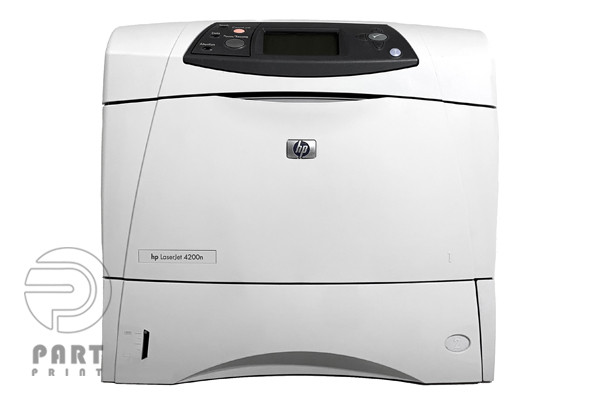 پرینتر HP 4200 با سینی کاغذ و طراحی بدنه دستگاه